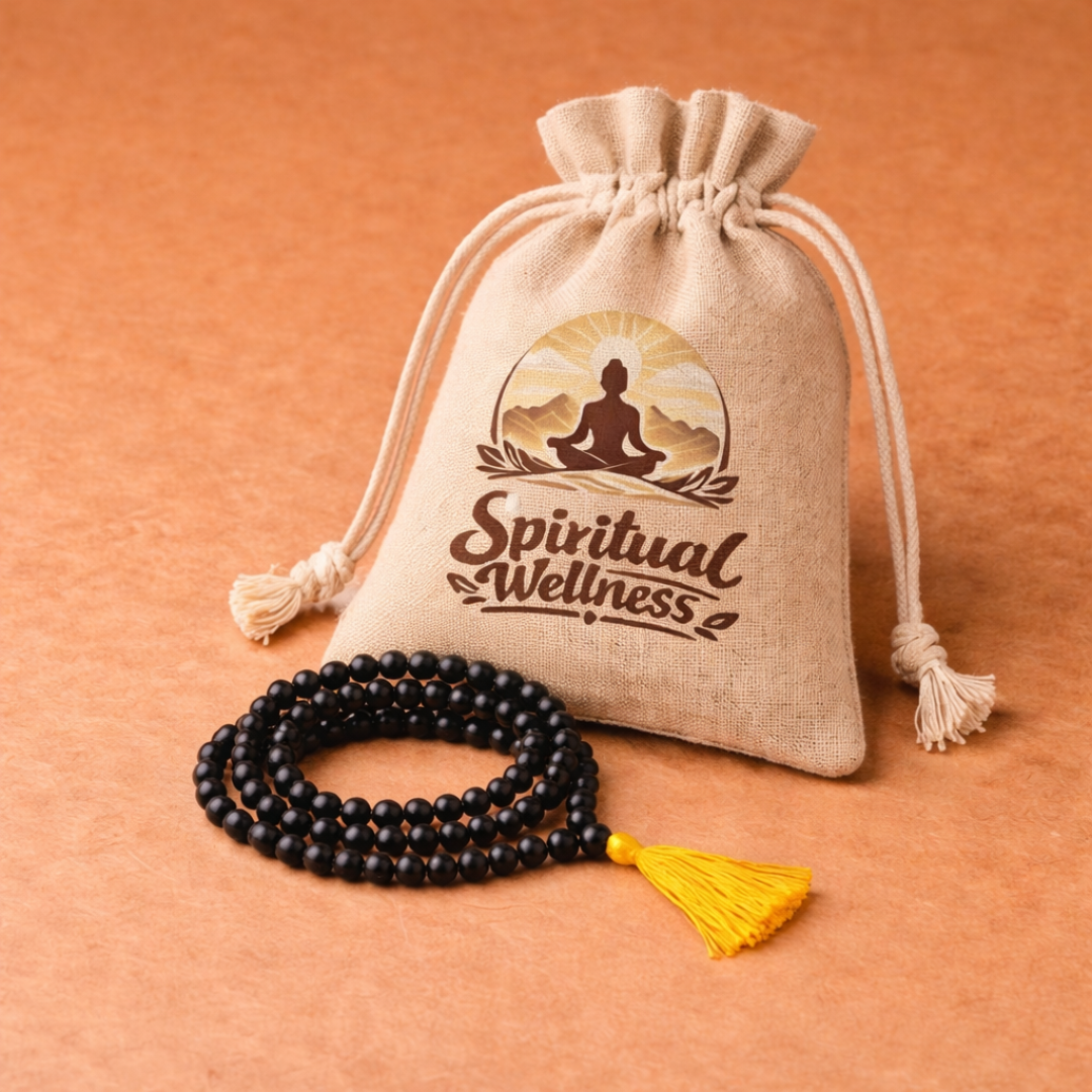 Black Karungali Mala – Lab Certified