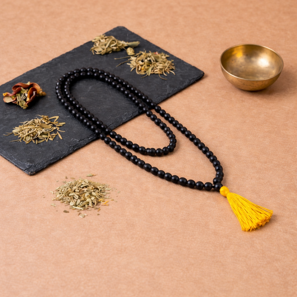 Black Karungali Mala – Lab Certified