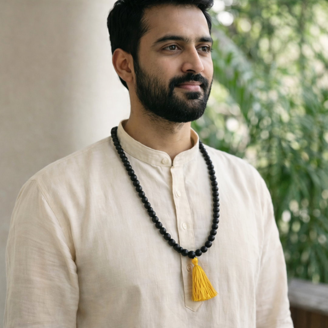 Black Karungali Mala – Lab Certified